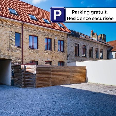 Sejour Detente A Saint-Omer - Jacuzzi Prive, Terrasse, Centre-Ville Et Parking Gratuit Exterior photo